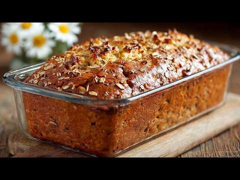 Ohne Mehl! Ohne Zucker! Schnelles Rezept! Ich mache das jeden Morgen mit Haferflocken!