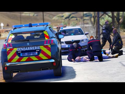 [GTA 5] KNIFE ATTACK ON A POLICE OFFICER | LSPDFR #851
