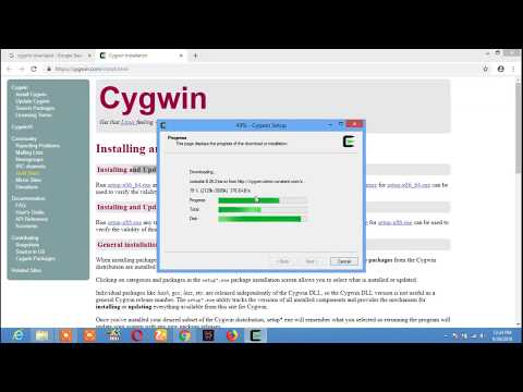 cygwin シェル