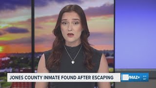 Details about Jones County inmate who escaped