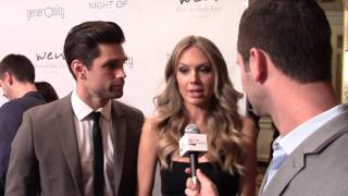 Justin Gaston & Melissa Ordway at Night of Generosity video