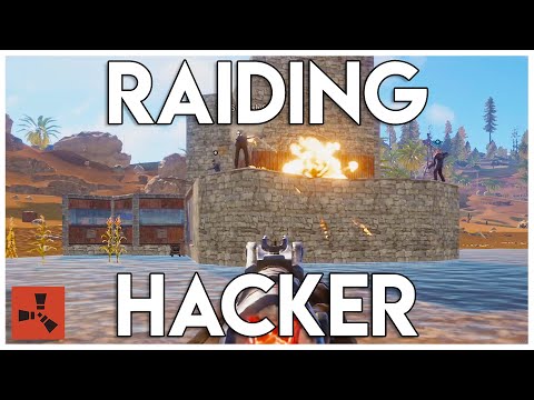 RAIDING A HACKER BASE AND GETTING THEM BANNED! - Rust