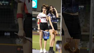 時折見せる素顔が可愛い😊 KIA Tigers 이주은[李珠珢](Lee Ju-Eun)치어리더 2024/7/28【台湾チアTV】