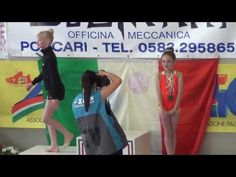 Premiazione Sofia - Nazionali AICS Lucca 2019