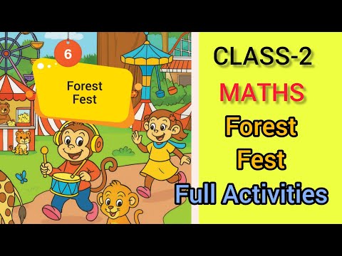 CLASS-2/MATHS /Chapter -6/Forest Fest/Full Activities /NEW TEXT BOOK # STUDY TIME 🥰