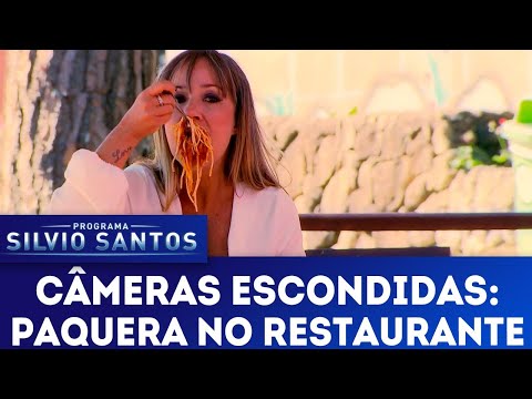 Paquera no Restaurante - Spaghetti Seduction Prank | Câmeras Escondidas (05/08/18)