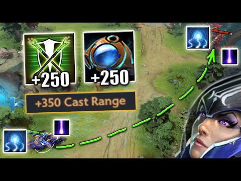 +850 Cast Range combo [Arcane Supremacy + Level 10 Talent GIGA RANGE]