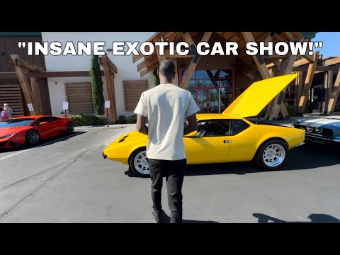 Insane exotic car show (Vegas Vlogs) part 15