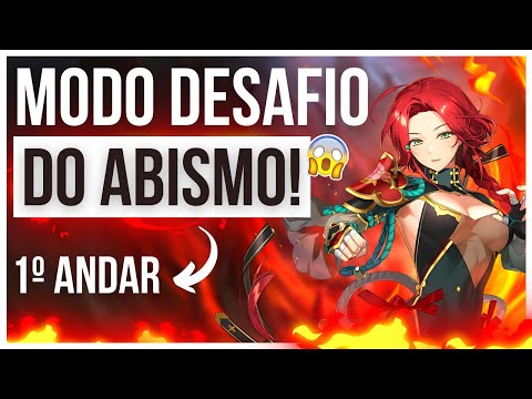 DESAFIO DO ABISMO ANDAR 1 - EPIC SEVEN !!!!!!