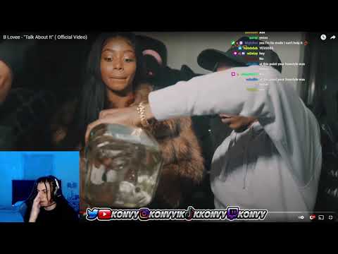 Konvy Reacts To B Lovee - "Talk About It"