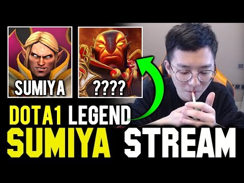 SUMIYA Invoker meets DOTA 1 Legend | Sumiya Invoker Stream Moment #470