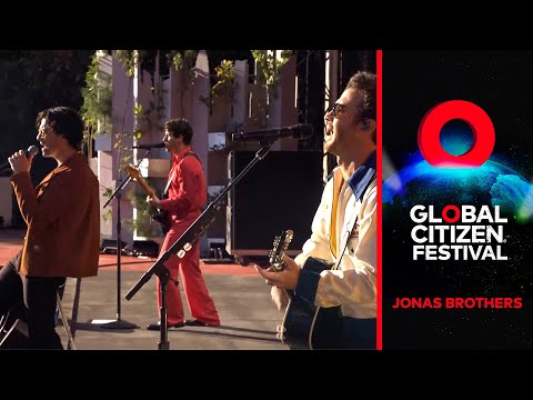 Jonas Brothers Perform 'What a Man Gotta Do' | Global Citizen Festival: NYC