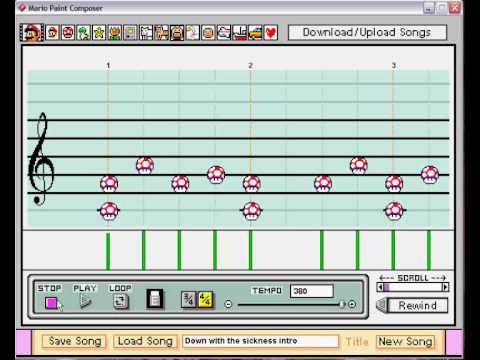 Mario Composer - Down with the sickness INTRO