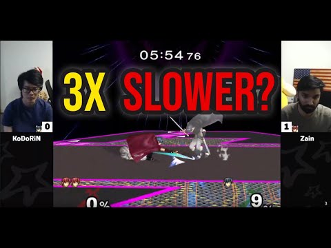 Is KoDoRiN 3x Slower Than Zain?