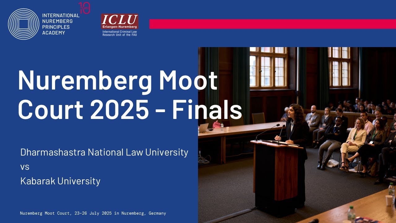 Nuremberg Moot Court 2025 - Finals