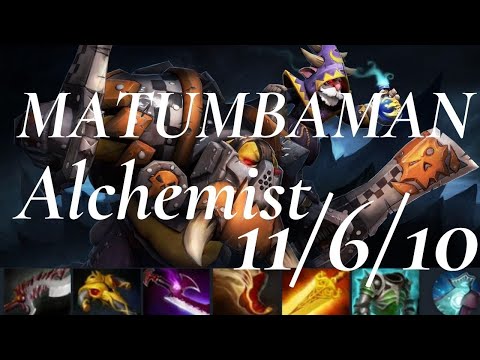 MATUMBAMAN mid Alchemist vs Void Spirit - creeeeeeeps! - dota2