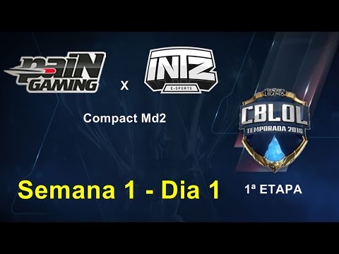 paiN x INTZ - CBLOL 2016 1ª etapa - S1D1