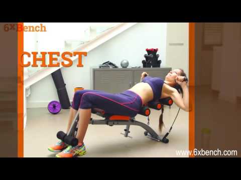 Banc de Musculation 6xBench / 6xBench Workout Bench