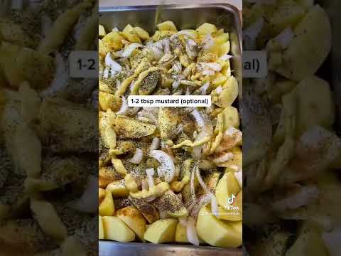 Greek lemon potatoes, family recipe