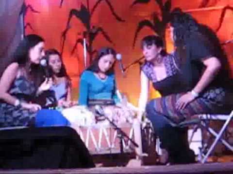 In Lak Ech Drum Circle at Mujers De Maiz