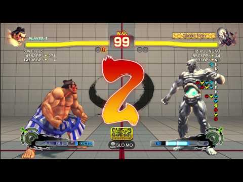 o wa re jp vs Id POONGKO [Seth] V.2012 SSF4 Arcade Edition