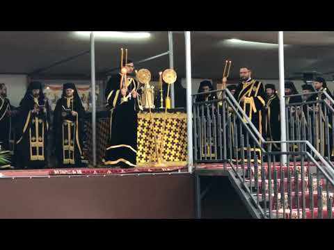 Fragment din slujba Prohodul Domnului - M-rea Sf Ioan 2023