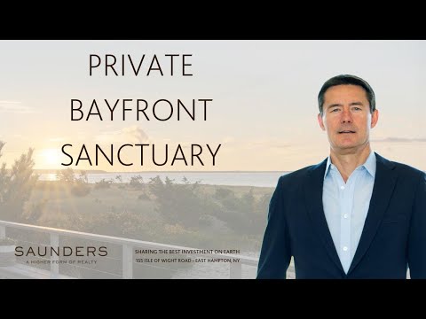 (SOLD) Inside a $5.65 Million East Hampton New York Home - Private Bayfrony Sanctuary