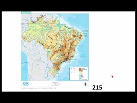 CARACTERÍSTICAS DO RELEVO BRASILEIRO  GEOGRAFIA