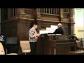 Elizabeth Tokatly sings Schubert's "Ave Maria ...