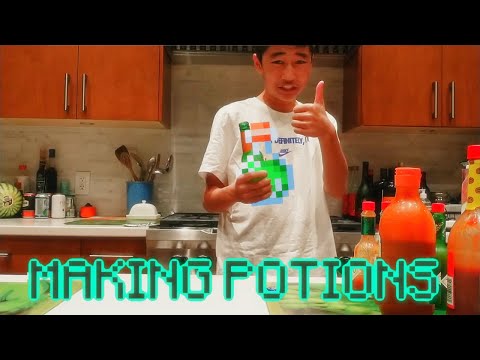 Sticks - Making Minecraft Potions in Real Life