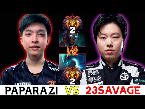PAPARAZI TERRORBLADE VS 23SAVAGE MORPHLING! RANK 2 OF CHINA VS RANK 2 OF SEA! | DOTA 2 MICRO