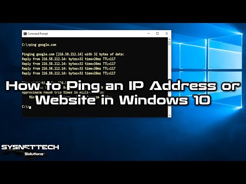 How to Ping an IP Address or Website in Windows 10, 7,...
