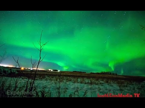 Northern Lights on New Years Eve in 4K