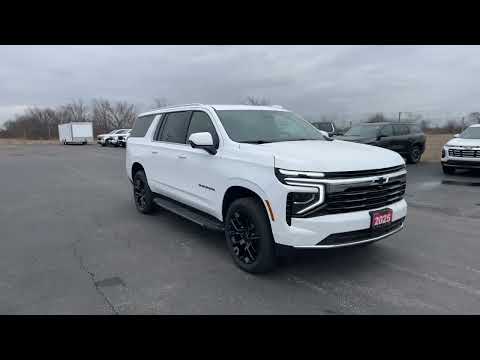 2025 Chevrolet Suburban 4WD 4dr LS in White for sale at Lally Chevrolet Ltd. in Tilbury, ON