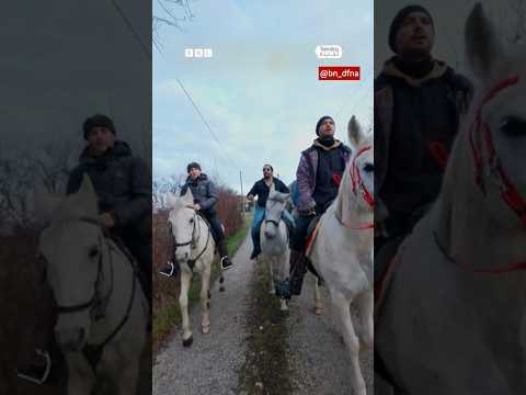 فيديو | من إسبانيا إلى مكة.. رحلة حج إسبان على ظهر الخيول