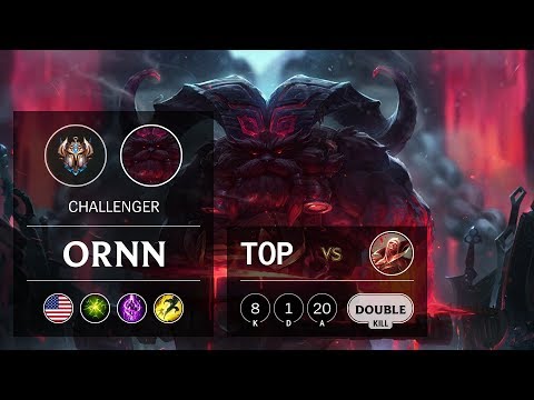 Ornn Top vs Vladimir - NA Challenger Patch 9.23