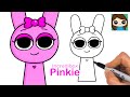How To Draw Pinkie Sprunki Incredibox