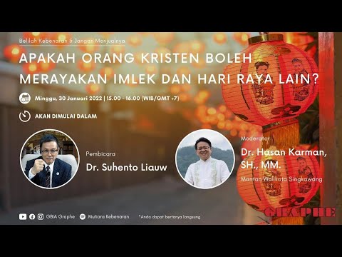Ep 128 Apakah Orang Kristen Boleh Merayakan Imlek dan Hari Raya Lain?