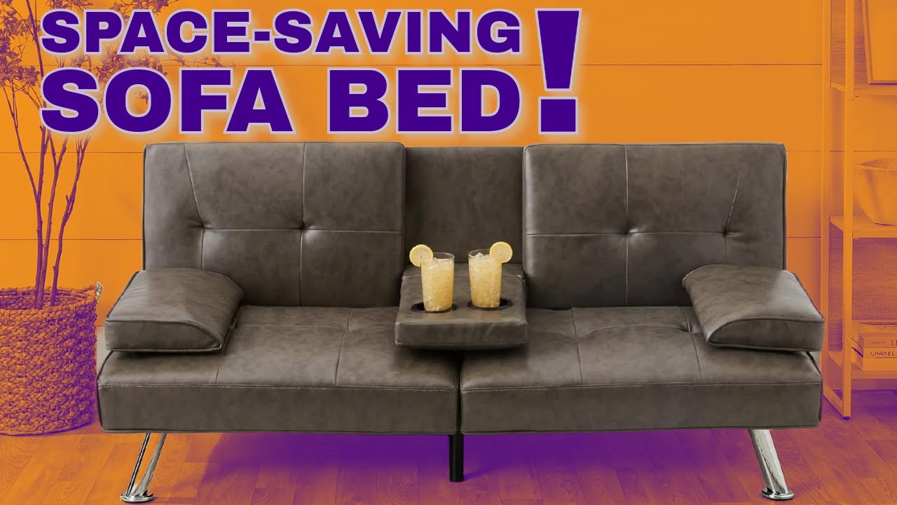 Tiny Apartment? No Problem! 🛋️ This Futon is the Perfect Fit for Small Spaces 🏠