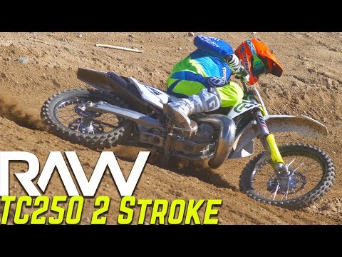 2019 Husqvarna TC250 2 Stroke RAW - Motocross Action