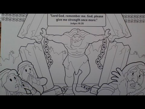 Samson Simson Sunday School Craft Free