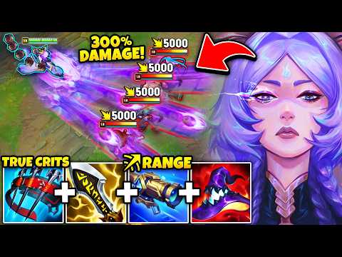 This 300% Crit Yunara build is the most broken thing you'll ever see (ONE SHOT EVERYTHING)