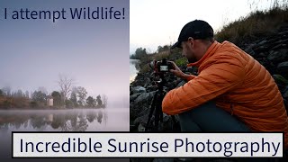 Wildlife and Landscape Photography at Sunrise - Wyaralong Dam Australia - Nikon Z6 II