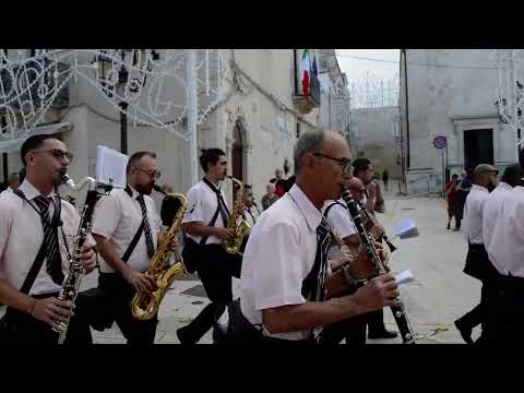 Banda di Francavilla Fontana - Marcia Omaggio a Francavilla - M. degli Angeli 2/8/23 Cassano Murge