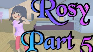 Rosy (Part 5) || Cinderella story in GS Gamer || Sakura School Simulator