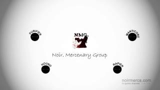 Noir. Mercenary Group - Alliance Tournament XII advert - Cloaky Bastards