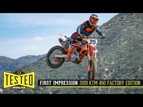 Tested: 2019 KTM 450 SX-F Factory Edition