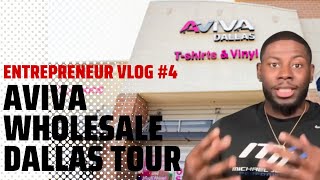 Aviva Wholesale Dallas Vlog | Entrepreneur Vlog #4 | AUDBL Apparel