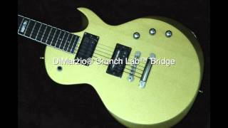 Video thumbnail for DiMarzio Crunch Lab Bridge VS ESP LH-200 Bridge humbucking pickup by Ivan Deus
