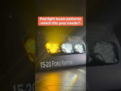 Different Pod Light Beam Patterns - Morimoto 4Banger | Headlight Revolution